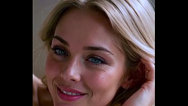 3D AI HQ Blonde Big tits Breast Expansion Lactating Breast Milk Cowgirl POV Breast Sucking  wSound added Pt 3 - free video
