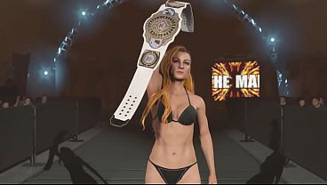 Redhead Irish Babe in a Bikini 