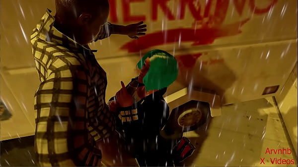 Gwens pole dancing and deepthroat with miles 