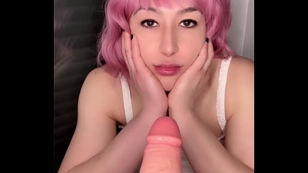 Femboy Sissy Slut In Pink Boots Rides Dildo With Huge Cumshot thumbnail