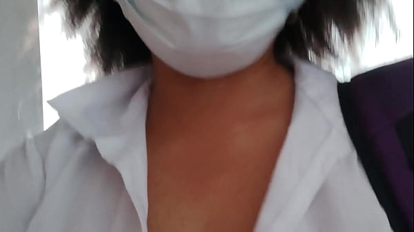 Nonton Beautiful Student Is Getting Excited While Singing While Doing Homework thumbnail