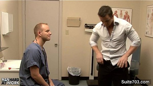 Hot gay gets ass inspected by doctor 