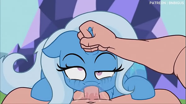 Mlp_Trixie sucks dick for bits