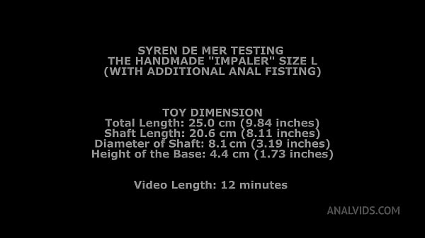 Syren De Mer Testing The Handmade Impaler Size L (With Additional Anal Fisting) TWT083