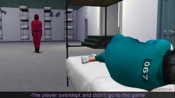 Hentai squid game parody asian girl sae byeok gets banged by dominant stranger rough