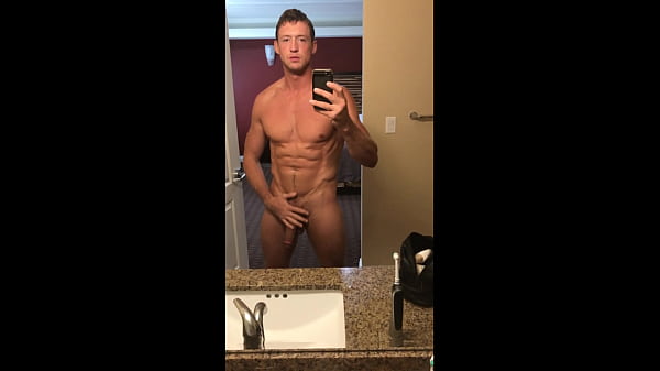 Muscular Ripped HunkPierce Paris Shows Off Naked Body Solo