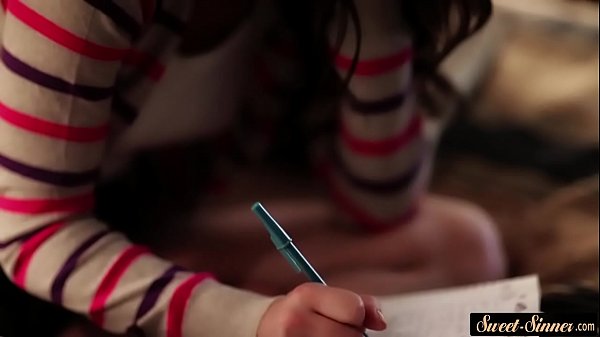 Play MP4 - Teenage babe creamed by horny professor