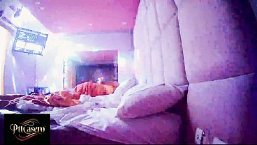 Hidden 12 minutos "espiando" en el hotel ducha vestirse