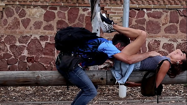 Play MP4 - We Couldn't Wait &ndash; Real Couple Fucks Outside Mouth Finish