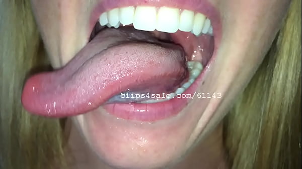 Sexy Girl Showing Her Mouth 