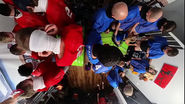 Bts 360 camera view of cheerleader gangbang 