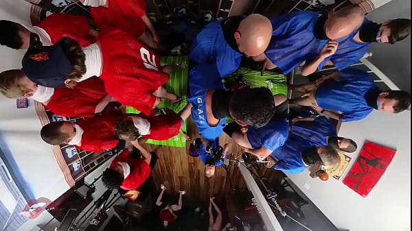 Bts 360 camera view of cheerleader gangbang 