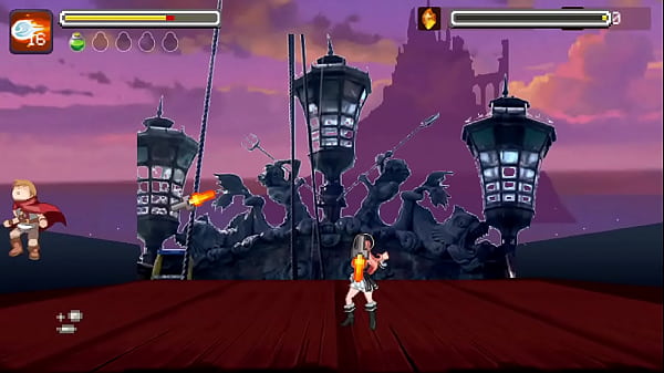 Lets play succubus stronghold stage 4 gameplay japanese enemies and boss boat level