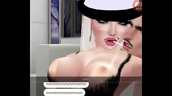 Novinha rebolando no meu pau no imvu