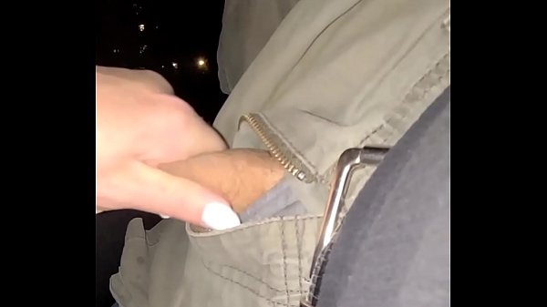 Pillow Play teases camera during walk in a park_and gets steamy