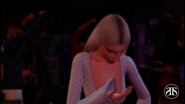 Horny slut_gets fuck in the restroom Party_scene 3D Hentai_The sims 4