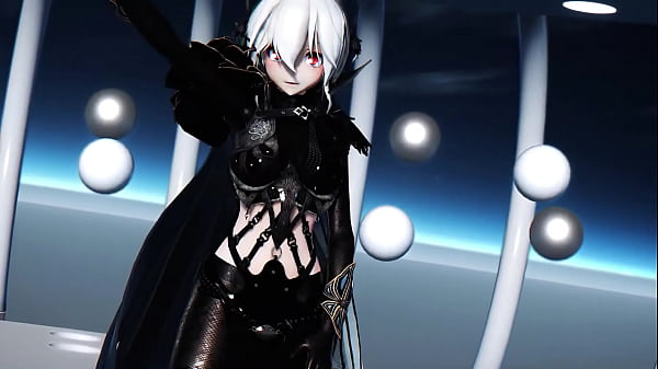 MMD4K HAKU Dark Knight Elect