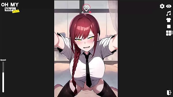 Play MP4 - Moaning Makima and Power Cowgirl and Missionary Sex POV with Creampie&sol;squirting