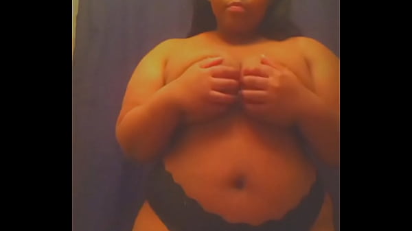 Curvy bbw teen showsoff bignautical tits and fat ass