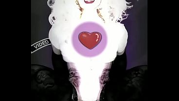 Hornyislut - Slut's Hymn - Tranny rides in rythm a big dildo like a reverse cowgirl and sings a dirty song - Music Video - Original 