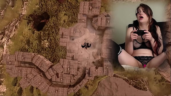 Lovense connected gaming sexy bimbo plays bayonetta episode 4 