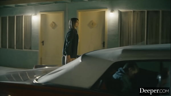 Deeper. Seth &Gabbie fuck on car hood while her BF is away