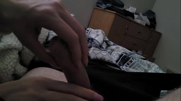 huge cumshot all over teens hand_after slow handjoband tease