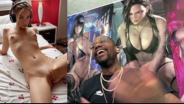 Tight White Bald Pussy Teen Stepdaughter Training Her Pussy For Stepdaddy, Ai Generated thumbnail