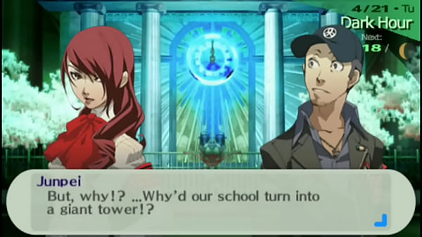 Persona 3 Portable_- 2 - Junpei e Tartarus