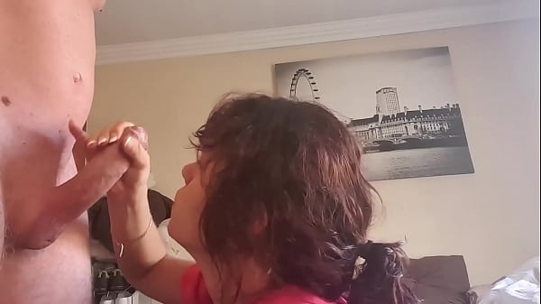 Early morning_blowjob and handjob till I cum