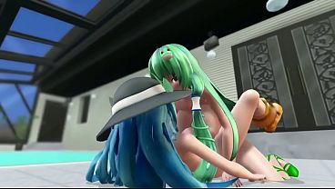 MMD Animation by MM3077 Futa Sanae 