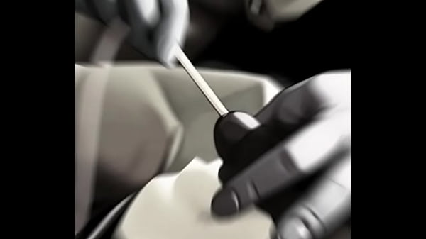 女医による男性患者へのカテーテル挿入