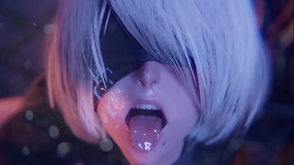 Play MP4 - A 2B le encanta recibir la lechita de una gran polla en su cara - Nier&colon; Automata