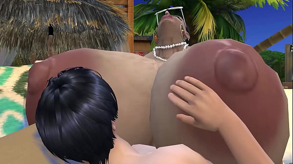 Play MP4 - HOT HOOTERS 1 - Big titty feast for two lucky horndogs - Sims 4