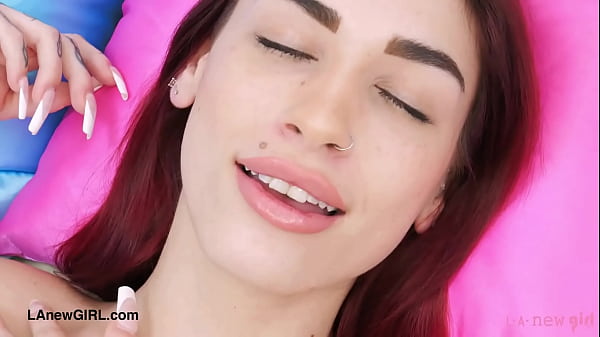 Cute_red hair model_shows her sexy body