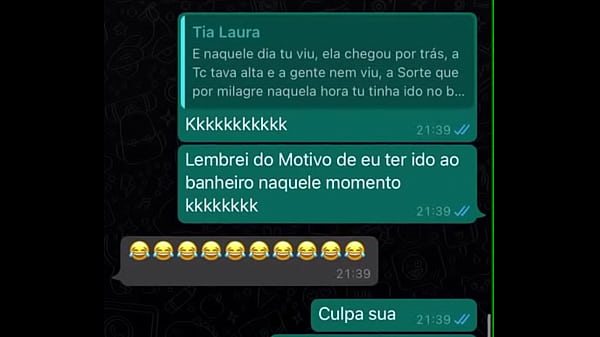 Tia puta dando mole pro subrinho safado 