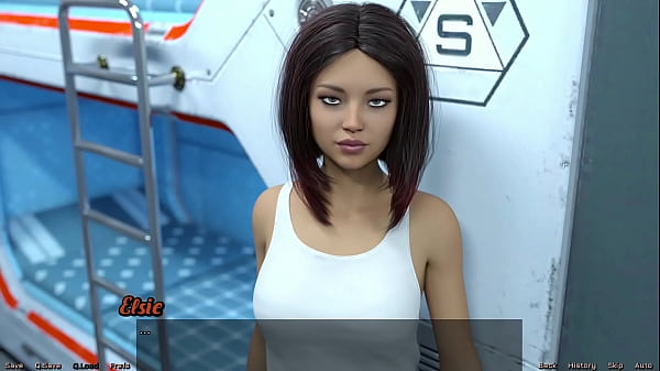 Stranded in space #105 planning a threesome with bisexual girl next door 