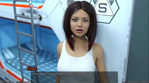 Stranded in space #105 planning a threesome with bisexual girl next door 