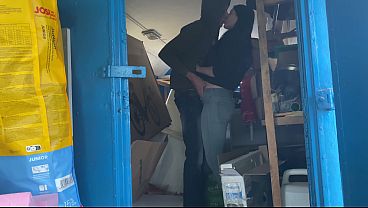 Bossy Manager Gets Brutaily Dominated By Warehouse Worker Right On The Boxes thumbnail