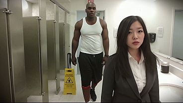 A Japanese Woman Went To Take A Piss, But This Guy Had Other Plans For Her. (ai Generated) thumbnail