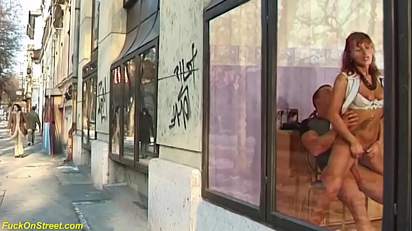 Crazy Redhead Milf Fisting Her Self In Public thumbnail