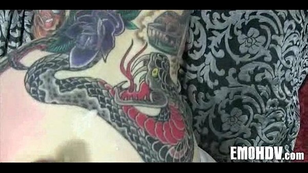 Emo slut with tattoos 0374