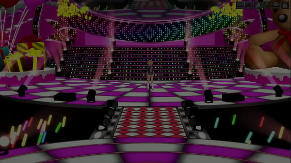 ステージでダンス中に本能だけにされて変態化する委員長