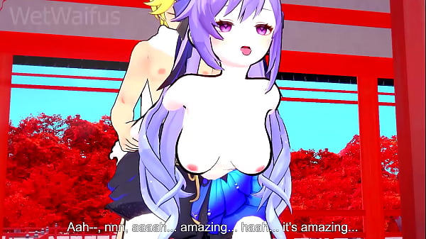 Keqing gets_Fucked in her Lantern Rite DressGenshinImpact_Hard Sex