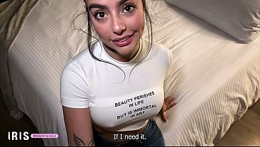 My stepbrother rips my jeans to fuck me without a condom - Iris Rodriguez &amp_ Danner Mendez video thumbnail