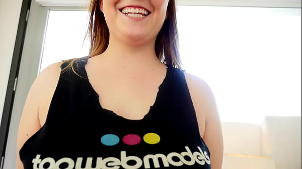 TAYLOR TENDER Cute Big Tits Cutie Huge Cock POV Blowjob and Cum Swallow 