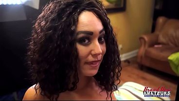 Lexxie Milks Her Hairy Pussy On The Tan Amateur Fuck Machine Dildo! thumbnail
