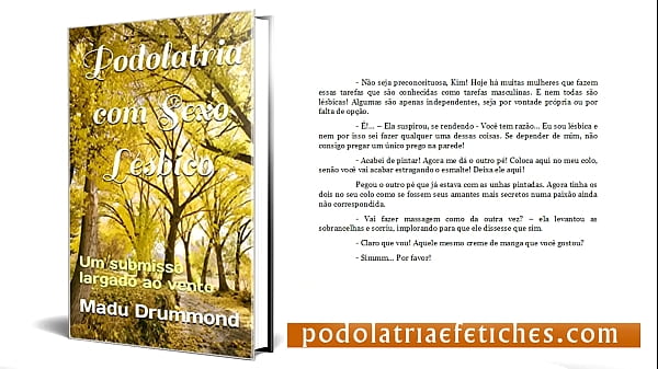Audiobook Conto erótico narrado Podolatria com sexo_lésbico_um submisso largado ao_vento