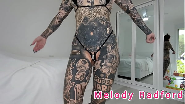 Play MP4 - Black and Red Zipper Tiny Micro Bikini Try On Haul Melody Radford