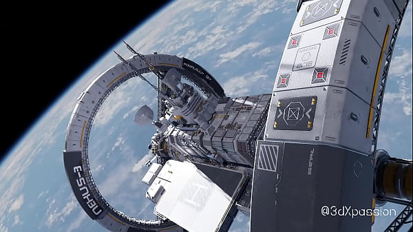 Nexus 3 vr orbit echo hot sexy brunette on the spaceship